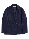 Maccapani Tats Glitter-embellished Blazer In Blue