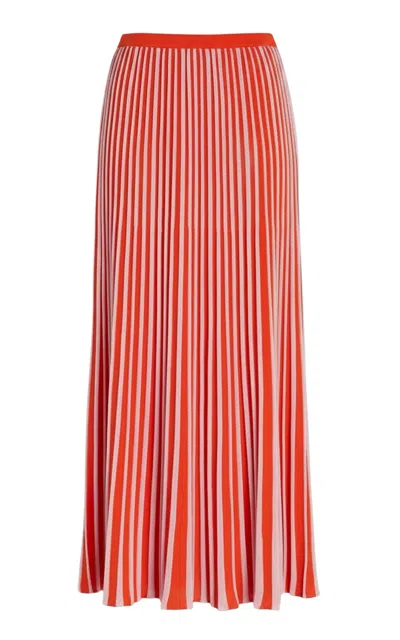 Maccapani Terry Lurex Knit Maxi Skirt In Multi