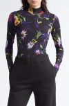 MACCAPANI MACCAPANI THE GENIE FLORAL LONG SLEEVE TOP