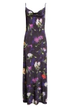 MACCAPANI MACCAPANI THE ITA FLORAL SLIPDRESS