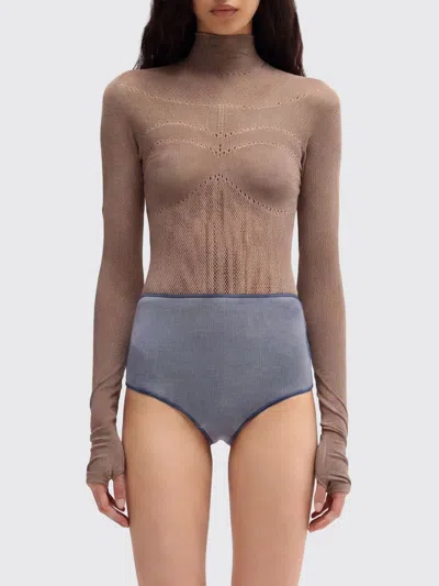 Maccapani T-shirt Woman In Brown