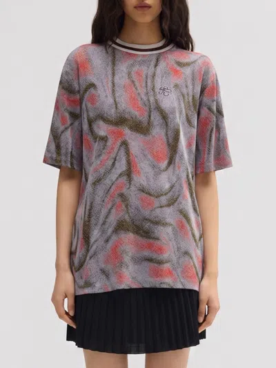 Maccapani T-shirt Woman In Blue