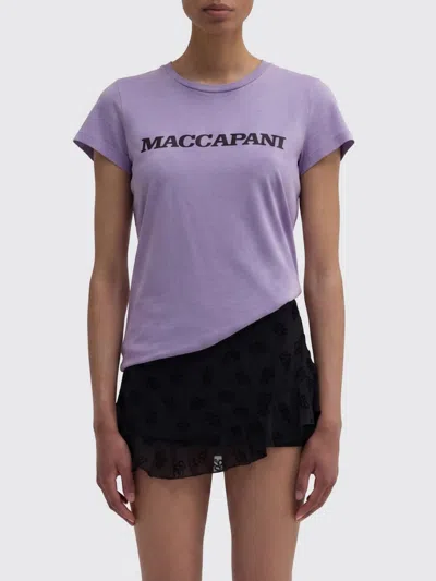 Maccapani T-shirt Woman In Purple