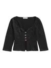 Maccapani Vinnie Structured Top In Black