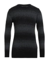 Macchia J Man Sweater Black Size L Wool, Polyamide In Black