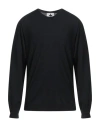 Macchia J Man Sweater Black Size Xl Merino Wool
