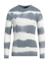 Macchia J Man Sweater Grey Size L Polyamide, Viscose, Wool, Cashmere In Grey