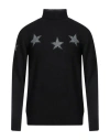 Macchia J Man Turtleneck Black Size S Acrylic, Wool, Viscose In Black