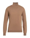 Macchia J Man Turtleneck Brown Size Xl Virgin Wool
