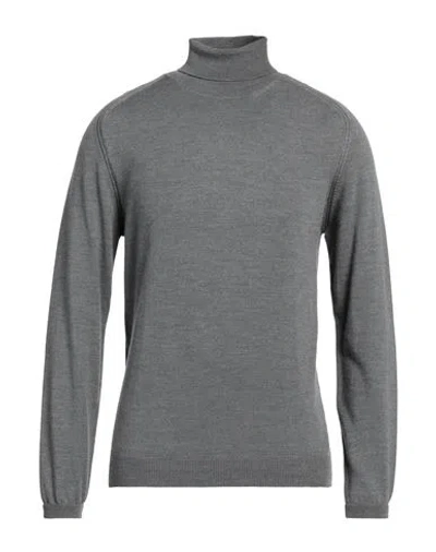 Macchia J Man Turtleneck Grey Size Xl Virgin Wool