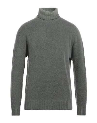 Macchia J Man Turtleneck Military Green Size Xl Wool, Polyamide