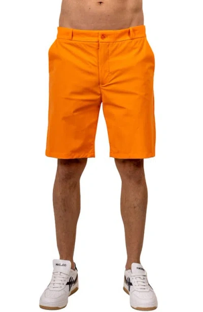 Maceoo All Day Shorts In Orange