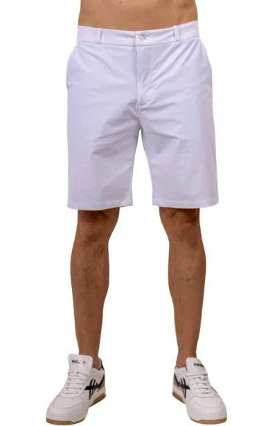 Maceoo All Day Shorts In White
