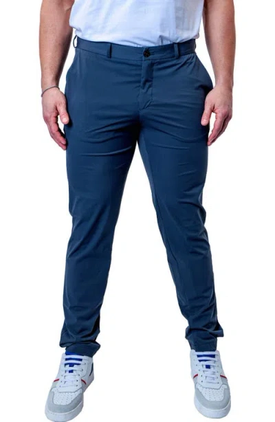 Maceoo Allday Slim Fit Pants In Grey