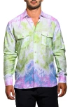 Maceoo Archimedes Resistance Contemporary Fit Button-up Shirt In Multi