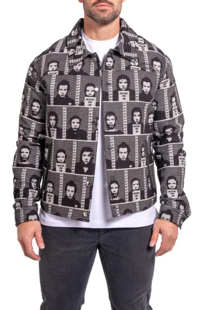 Maceoo Ascension 0004 Denim Jacket In Green