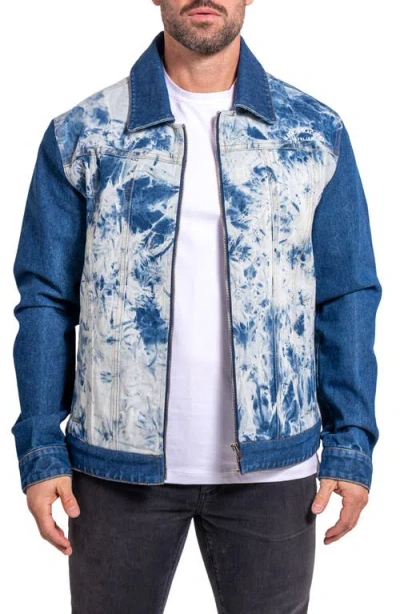 Maceoo Ascension 0007 Denim Jacket In Blue