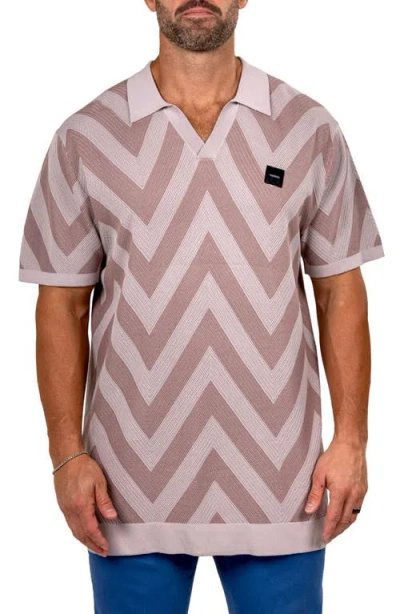 Maceoo Ascension0088 Relaxed Polo In Multi