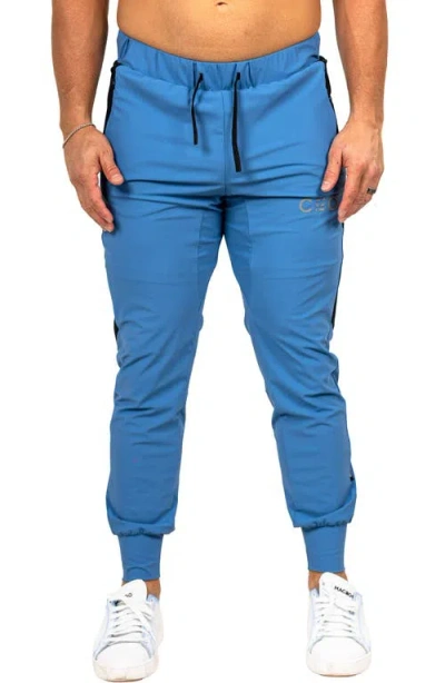 Maceoo Athletic Performance Joggers In Blue