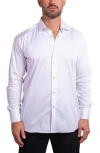 Maceoo Blacklabel Softstretch Ascension Button-up Shirt In Gray