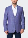 Maceoo Blazer Descartes Classy Blue In Purple