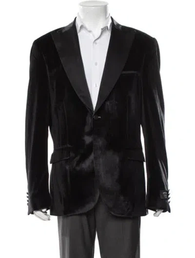 Pre-owned Maceoo Blazer W/ Tags In Black