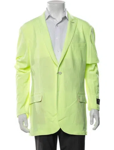 Pre-owned Maceoo Blazer W/ Tags In Green