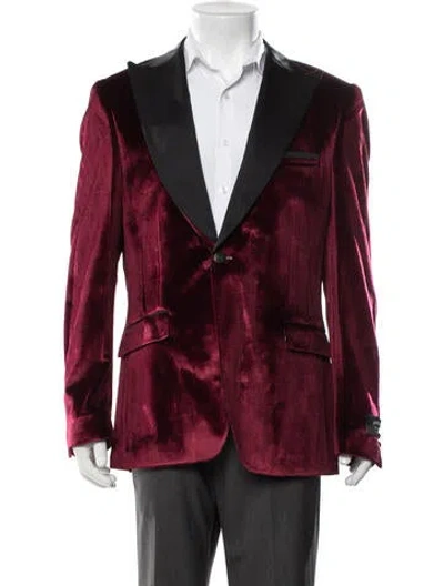 Pre-owned Maceoo Blazer W/ Tags In Red