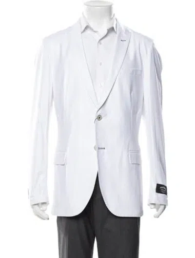 Pre-owned Maceoo Blazer W/ Tags In White