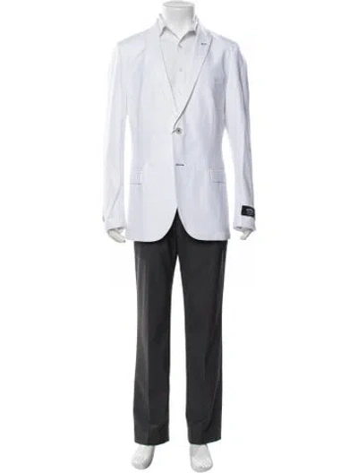 Pre-owned Maceoo Blazer W/ Tags In White