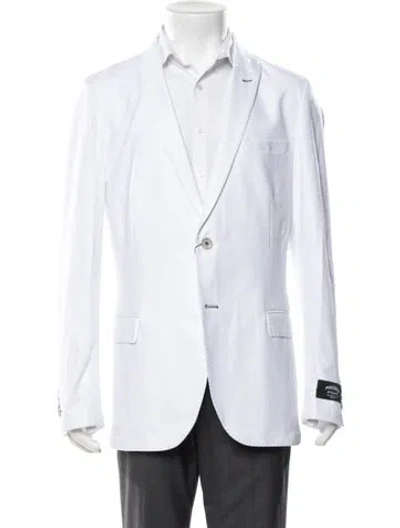 Pre-owned Maceoo Blazer W/ Tags In White