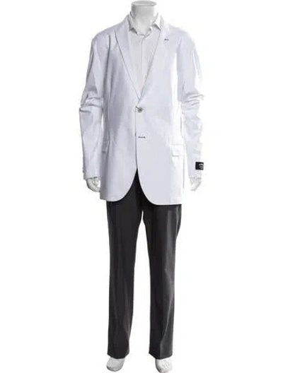 Pre-owned Maceoo Blazer W/ Tags In White