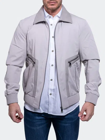Maceoo Bomber Resistance012 White