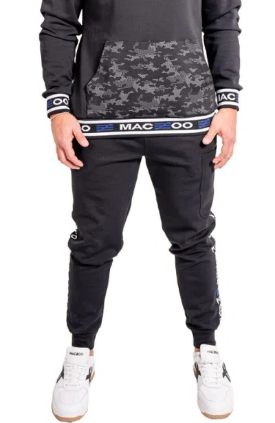 Maceoo Ceo Cotton Blend Cargo Joggers In Gray