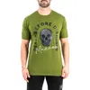 Maceoo Code Of Honor Cotton Graphic T-shirt In Green