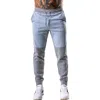 Maceoo Colorblock Joggers In Gray
