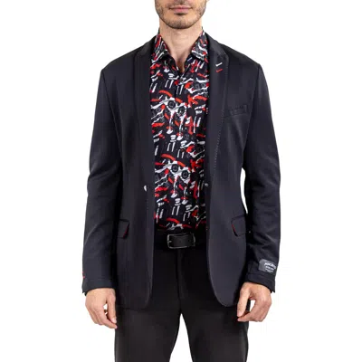 Maceoo Descartes Ascencion Sport Coat In Animal Print