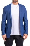Maceoo Descartes Ascension2155 Unconstructed Blazer In Blue