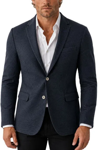 Maceoo Descartes Constructed Blazer In Black