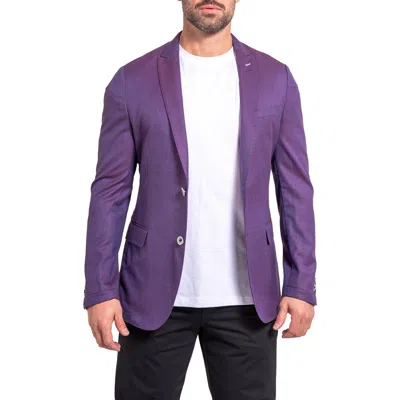 Maceoo Descartes Evo Ascension Unconstructed Blazer In Purple