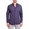 Maceoo Einstein Ascension Contemporary Fit Button-up Shirt In Blue
