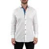 Maceoo Einstein Jacqcoquillage White Button-up Shirt In White