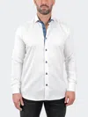 Maceoo Einstein Jacqcoquillage White Button-up Shirt In White
