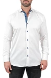 Maceoo Einstein Jacqcoquillage White Button-up Shirt In White