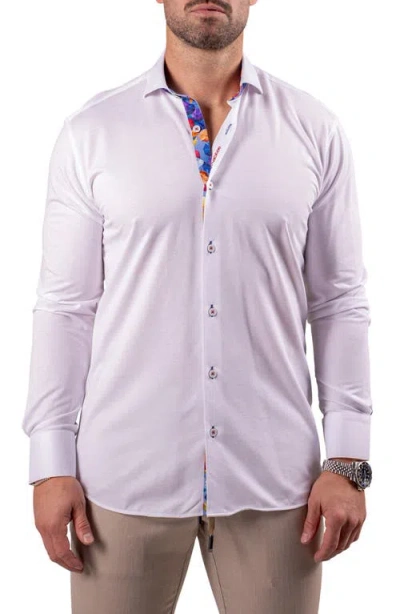 Maceoo Einstein Resistance0148 White Button-up Shirt