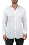 Maceoo Einstein Stretchblotter White Button-up Shirt In White