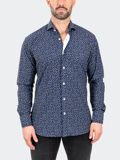 MACEOO EINSTEIN STRETCHMICROPAISLEY NAVY