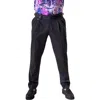 Maceoo Everyday Ebony Slim Fit Pants In Black