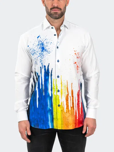 MACEOO FIBONACCI DRIPPED WHITE