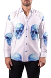 Maceoo Fibonacci Resistance Contemporary Fit Button-up Shirt